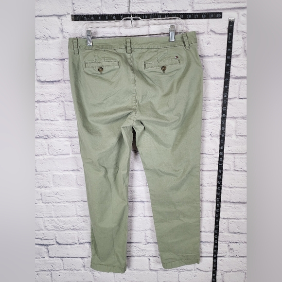 Tommy Hilfiger sage mid-rise straight leg pants Size 12 - Picture 2 of 5